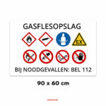 gasflesopslag